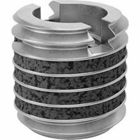 BSC PREFERRED Easy-to-Install Thread-Locking Insert 18-8 Stainless Steel with Thin Wall 10-32 Thread Size, 5PK 94165A231